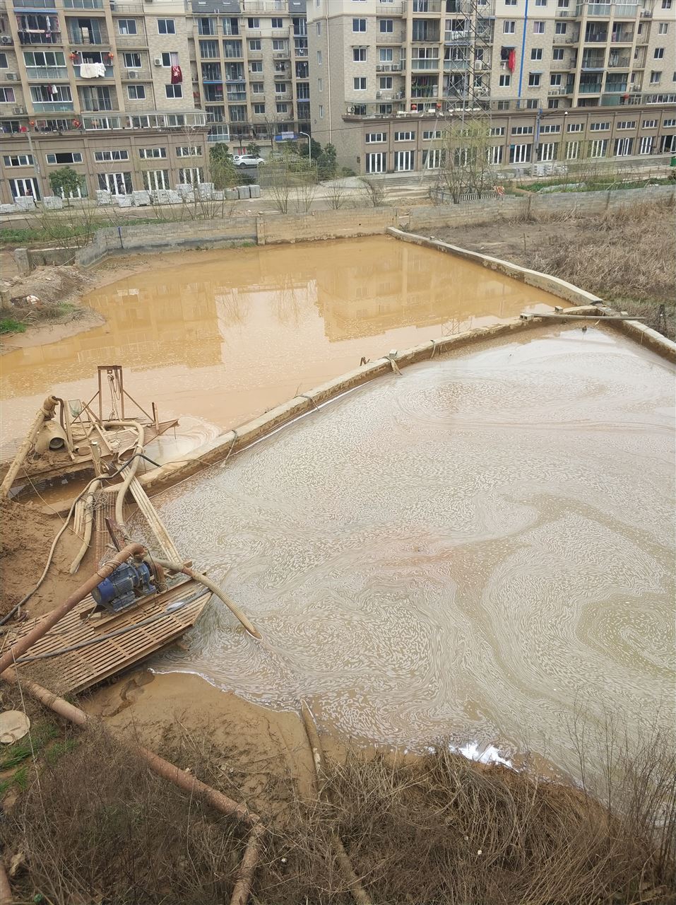 罗江沉淀池淤泥清理-厂区废水池淤泥清淤