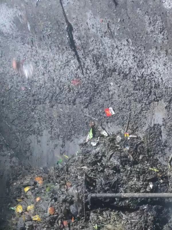 罗江污水池清理